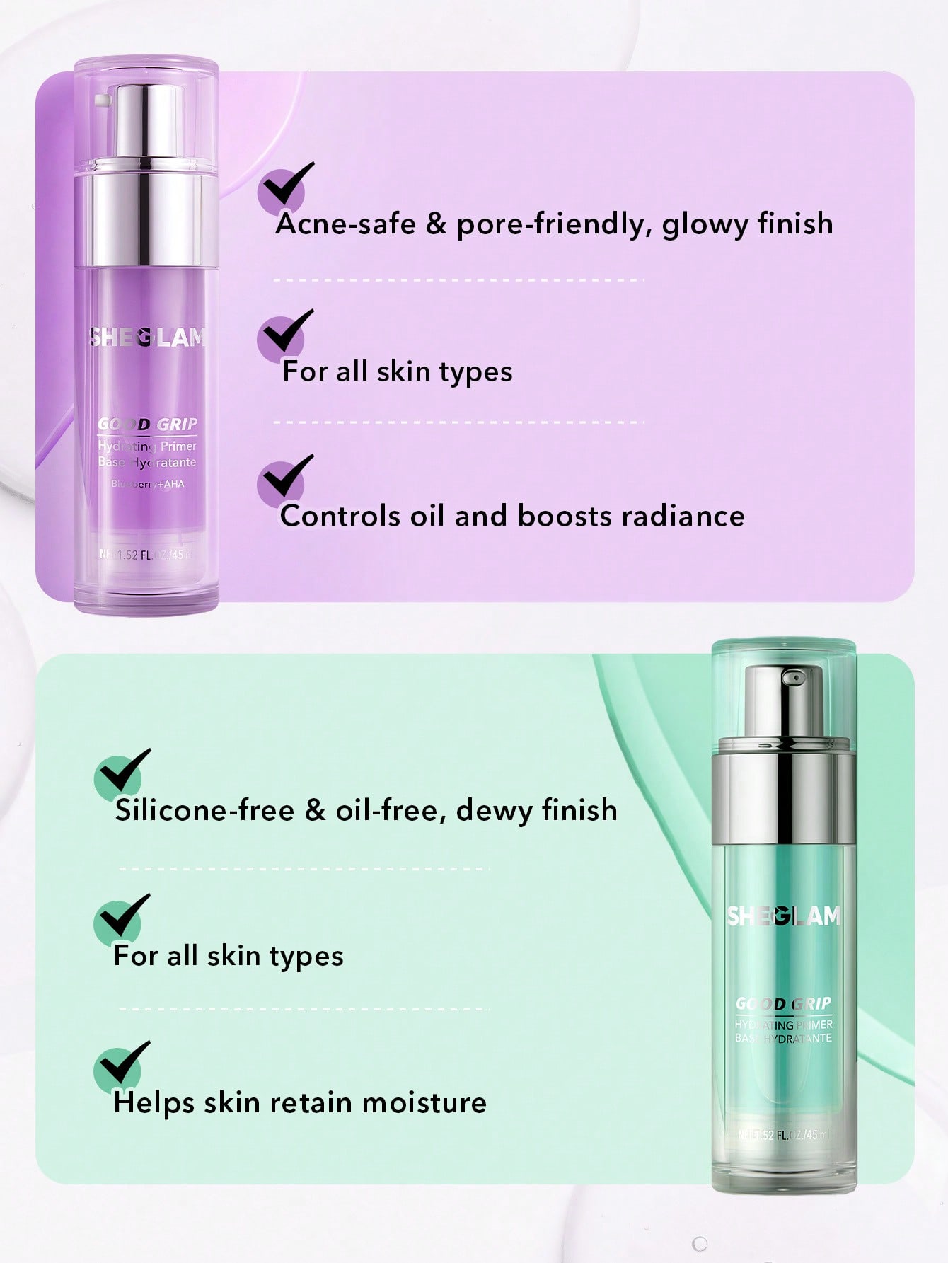 SHEGLAM Good Skin Hydrating Primer - Image 5